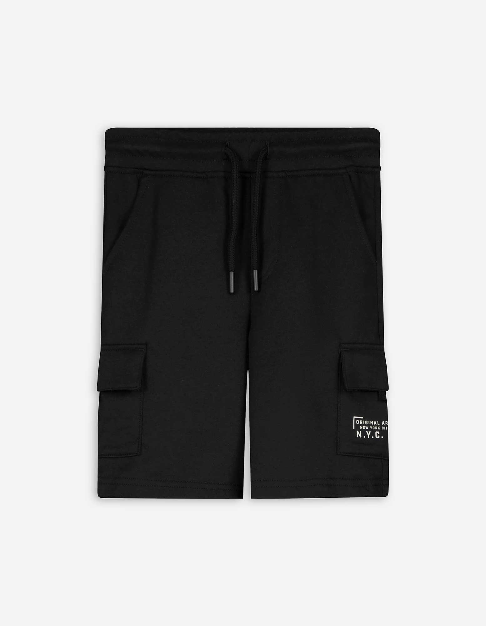 Cargoshorts - einfarbig - schwarz