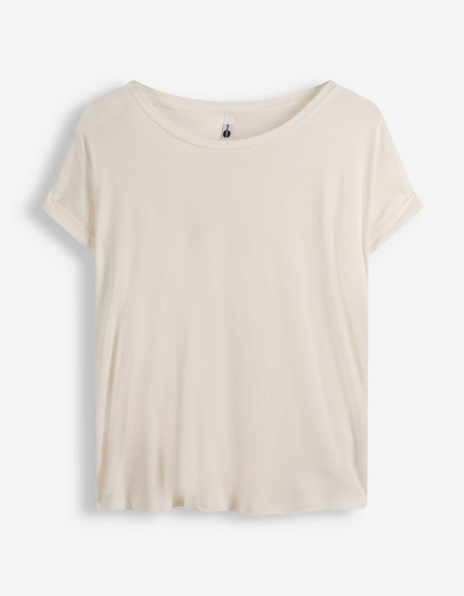T-shirt - Viscosemix - Off-White
