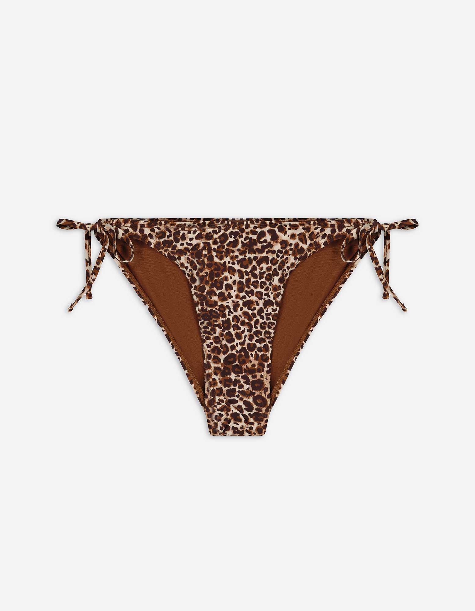 Bikinislip - Leopardenmuster - braun