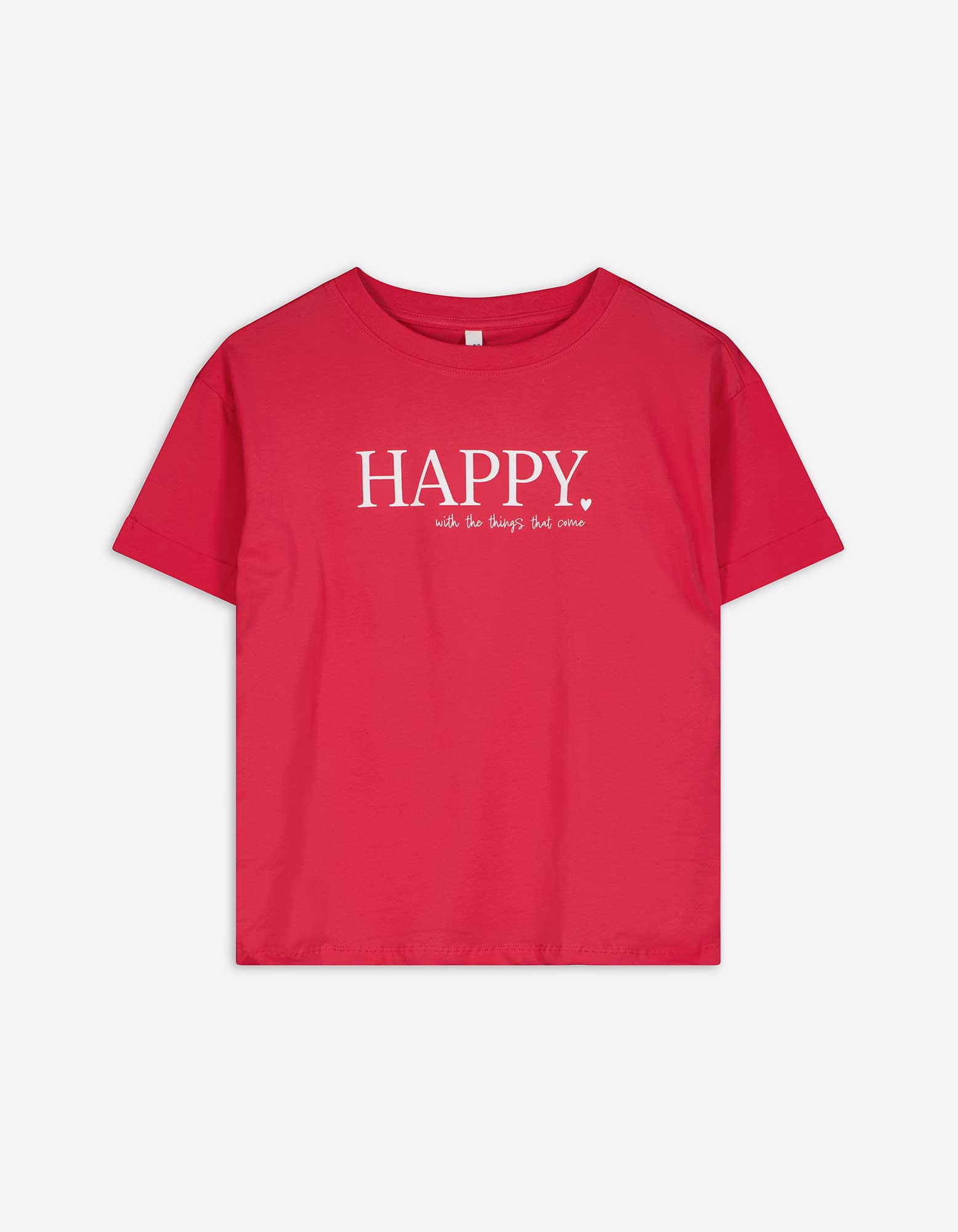 T-Shirt - Print - pink