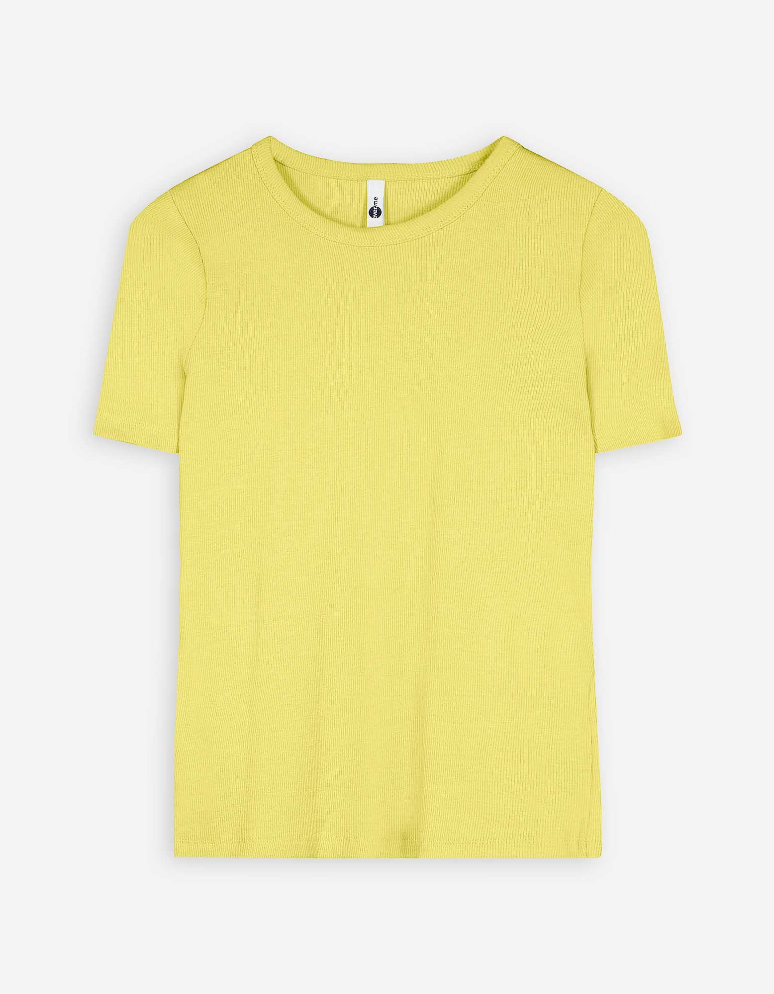 T-Shirt - einfarbig - hellgrün