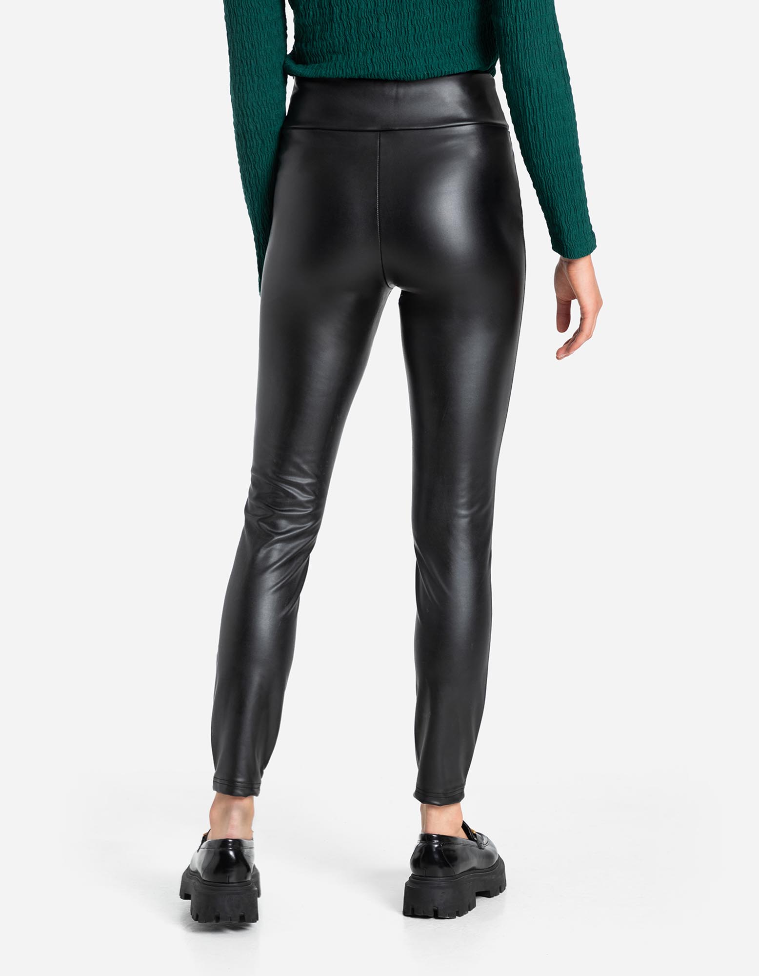 Takko leder leggings clearance
