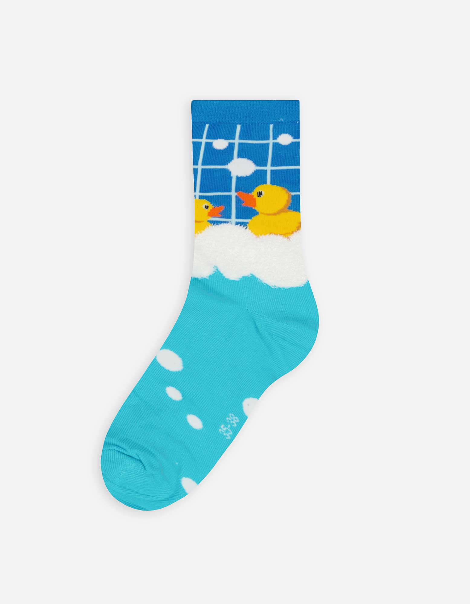 Socken - Allover-Print - blau