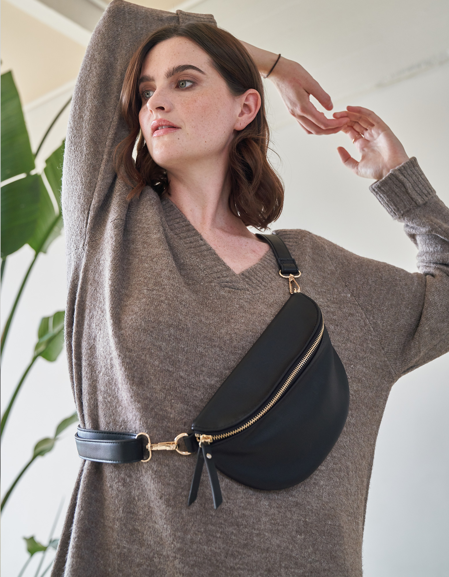 Dames Heuptas - Imitatieleer - Takko Fashion