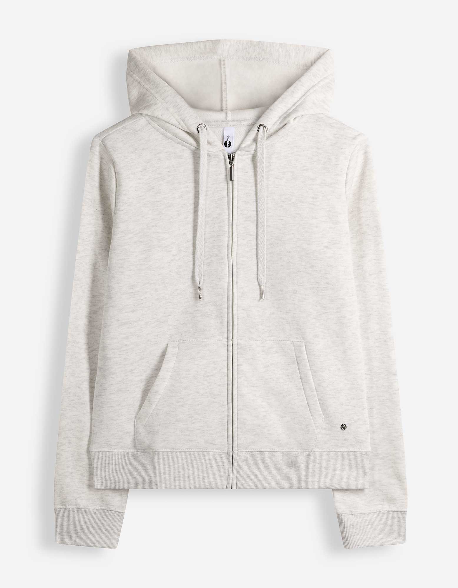 Sweatvest - Regular fit - Lichtgrijs