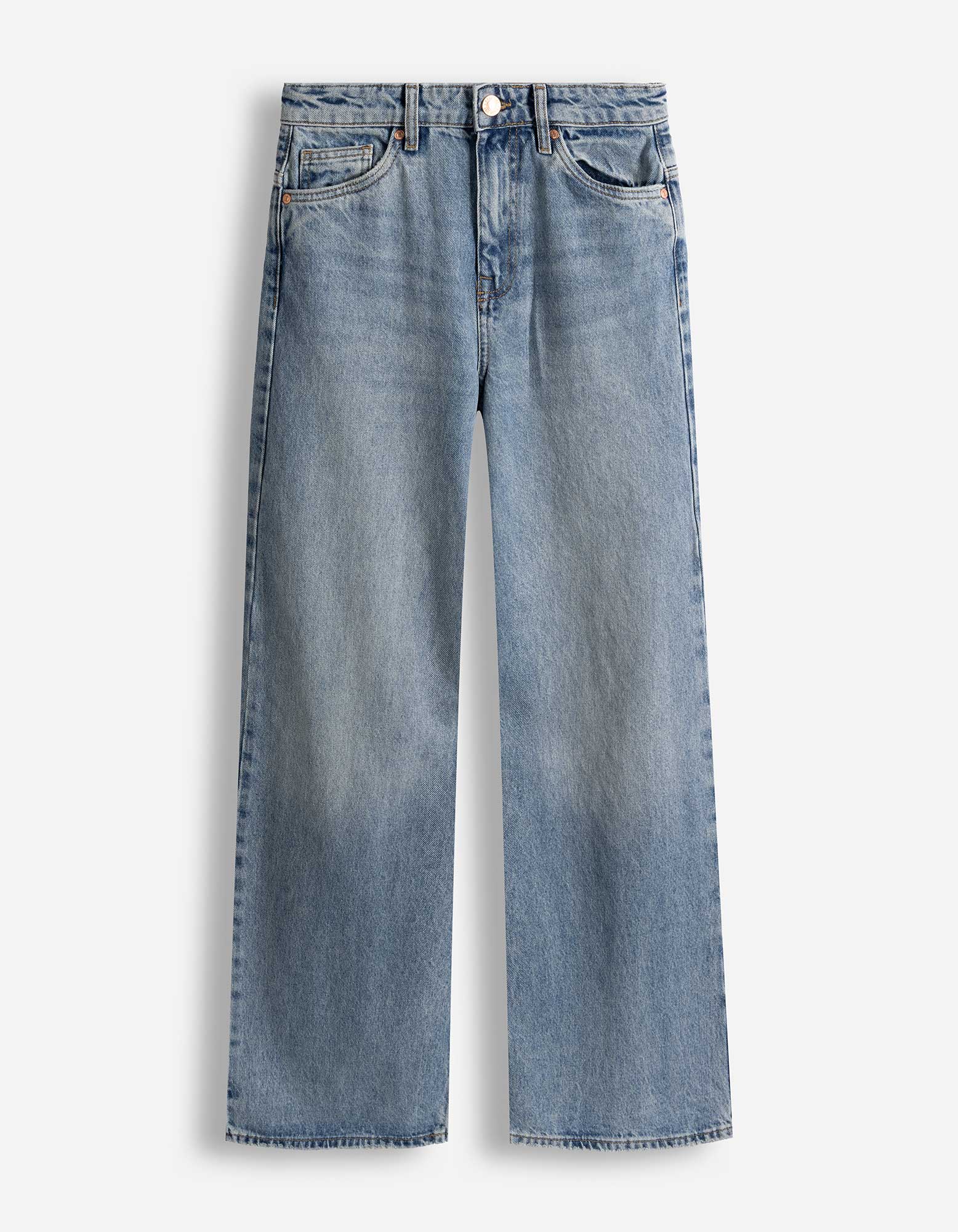 Damen mid blue denim - blau, Takko, blau 46