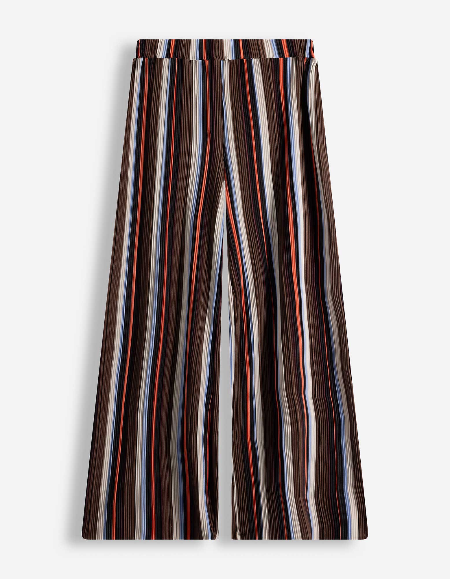 Broek - Plissee - bruin