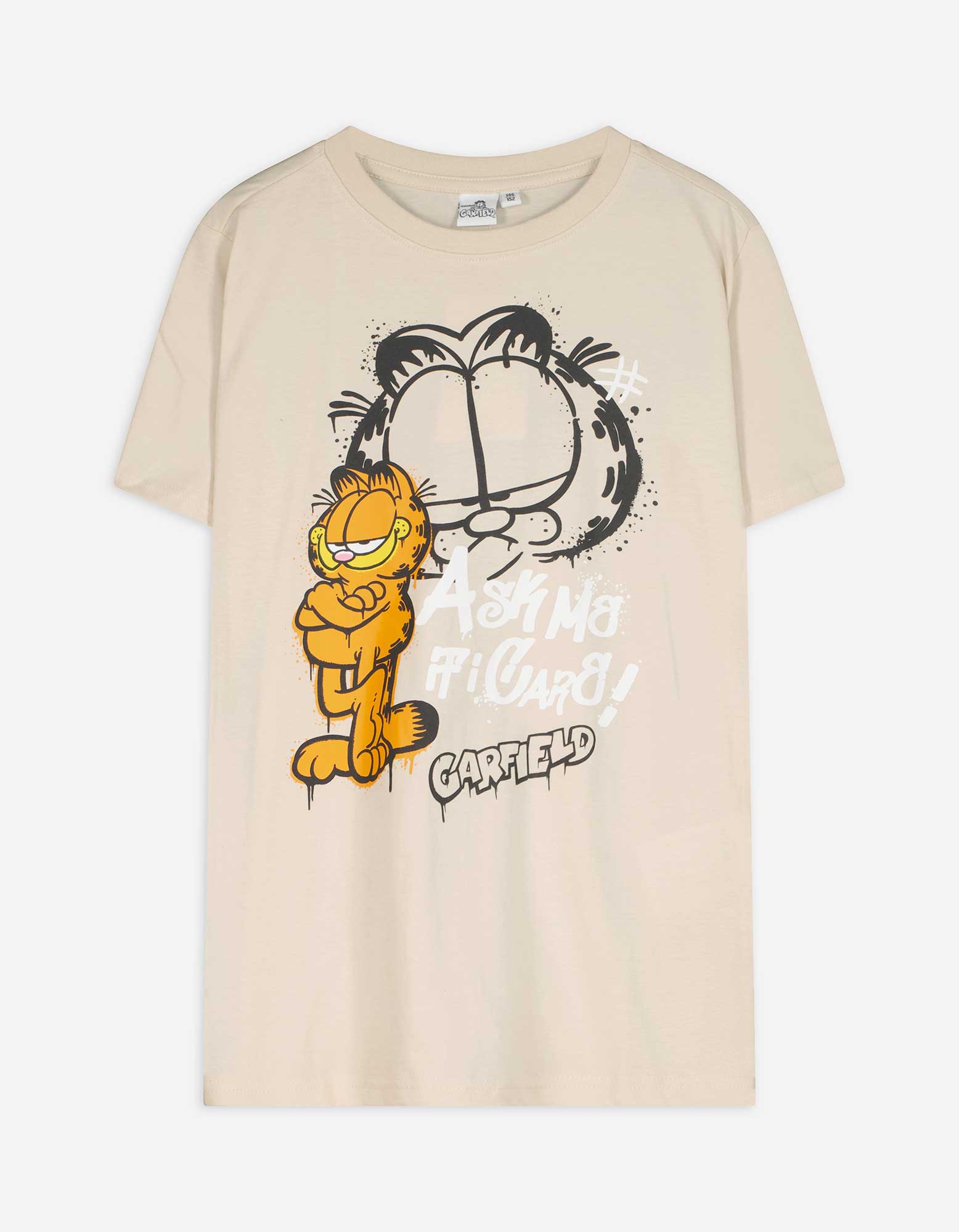 T-Shirt - Garfield - hellgrau