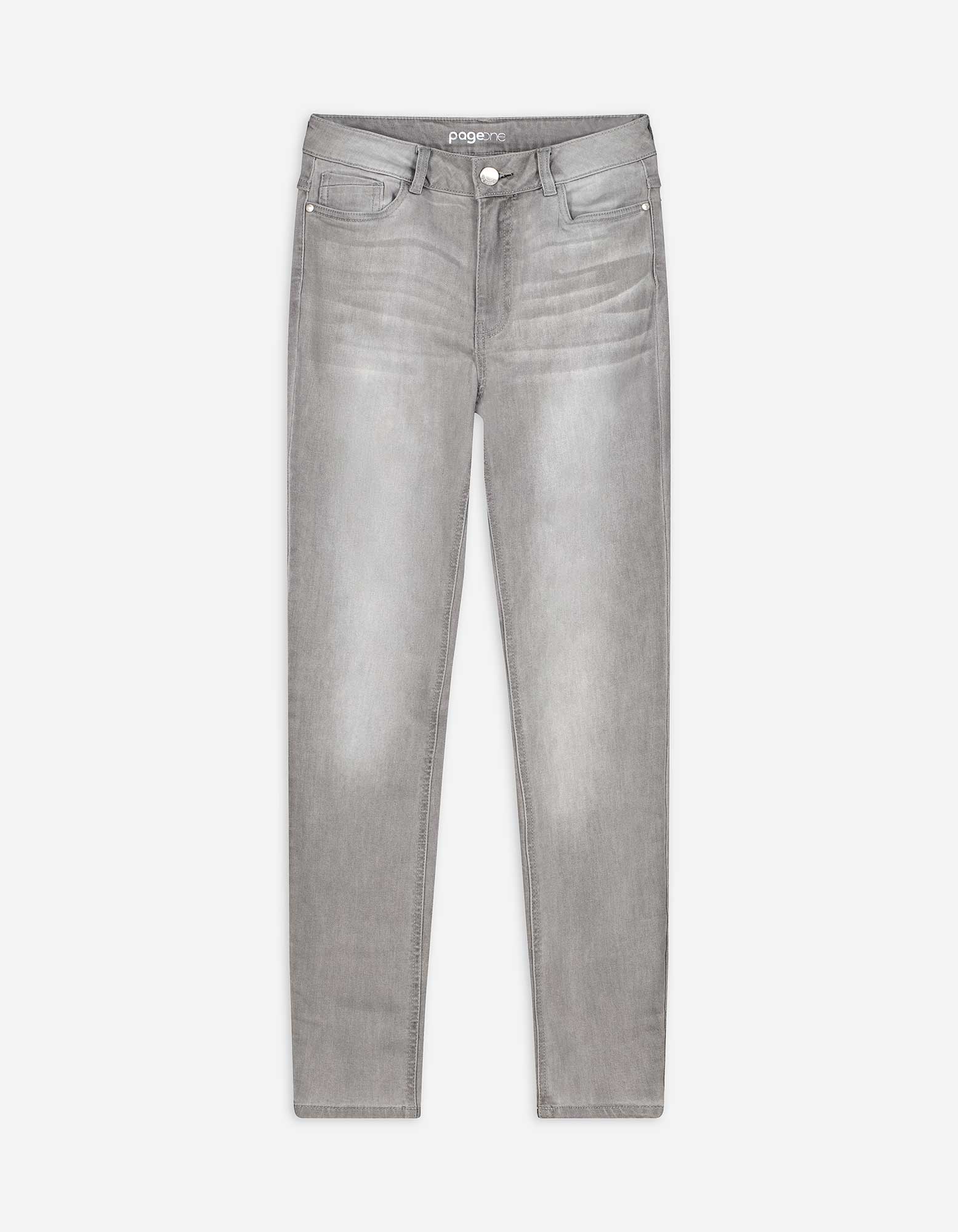 Jeans - Skinny Fit - grau