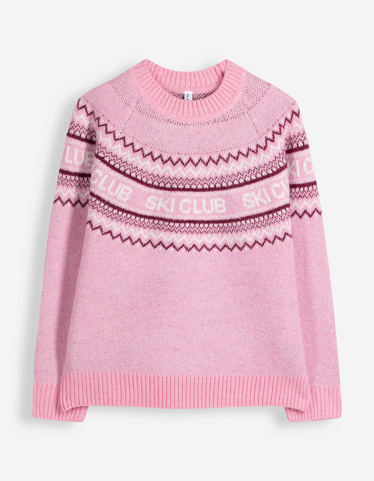 Trui - patroon - Roze