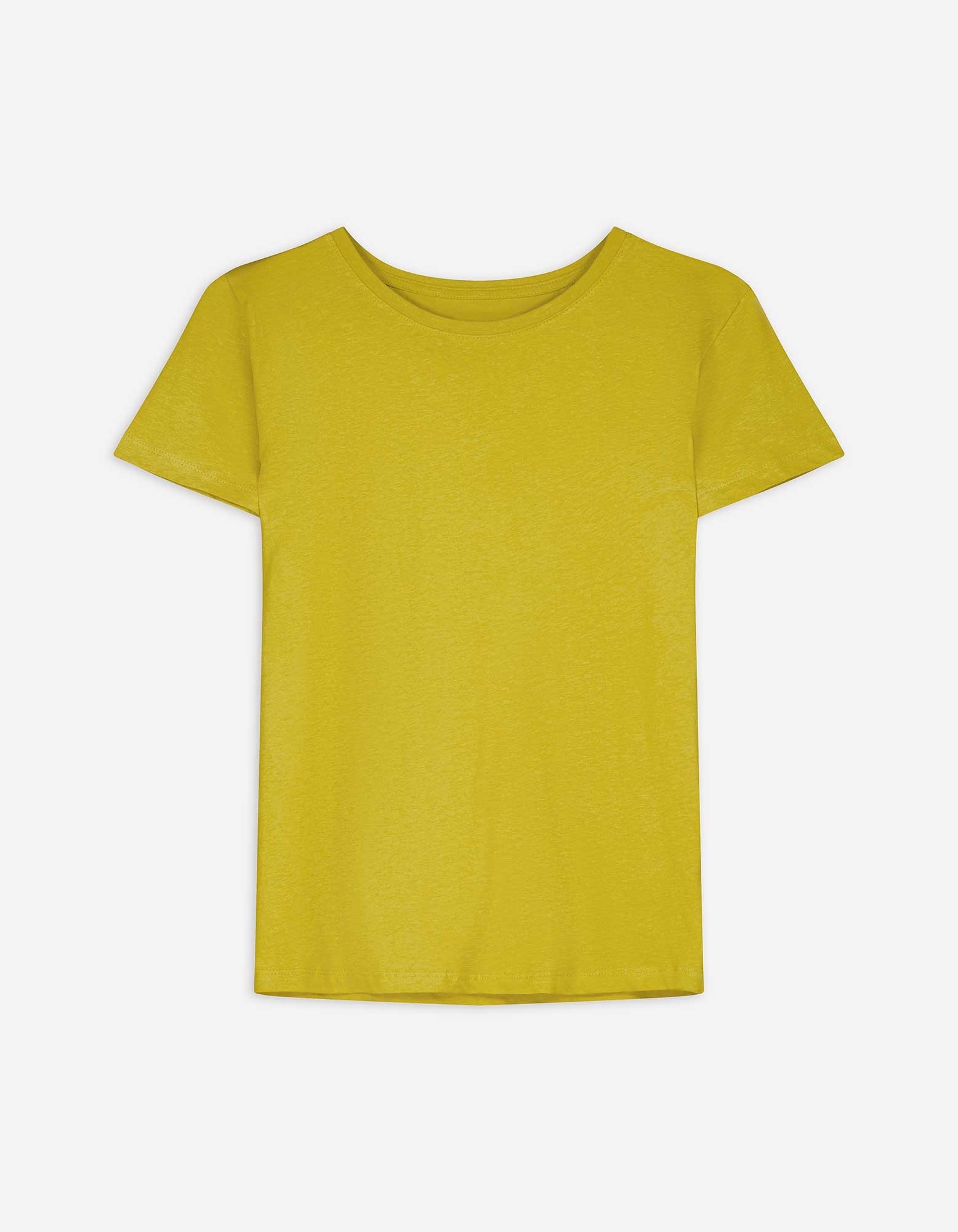 T-Shirt - Rundhals-Ausschnitt - dunkelgrün