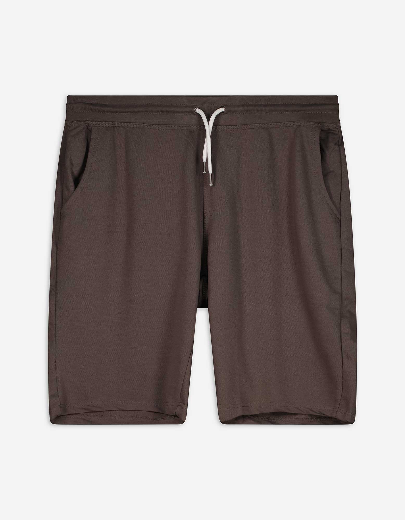 Shorts - einfarbig - hellbraun